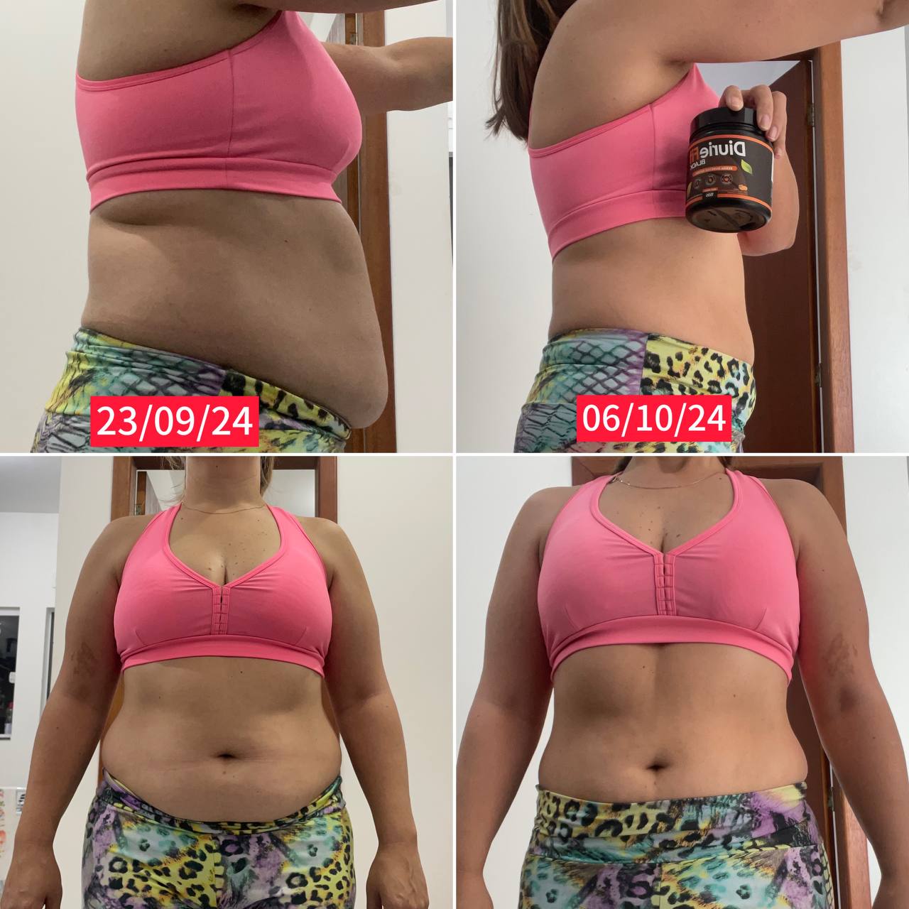 Resultado usando Diuriefit Black