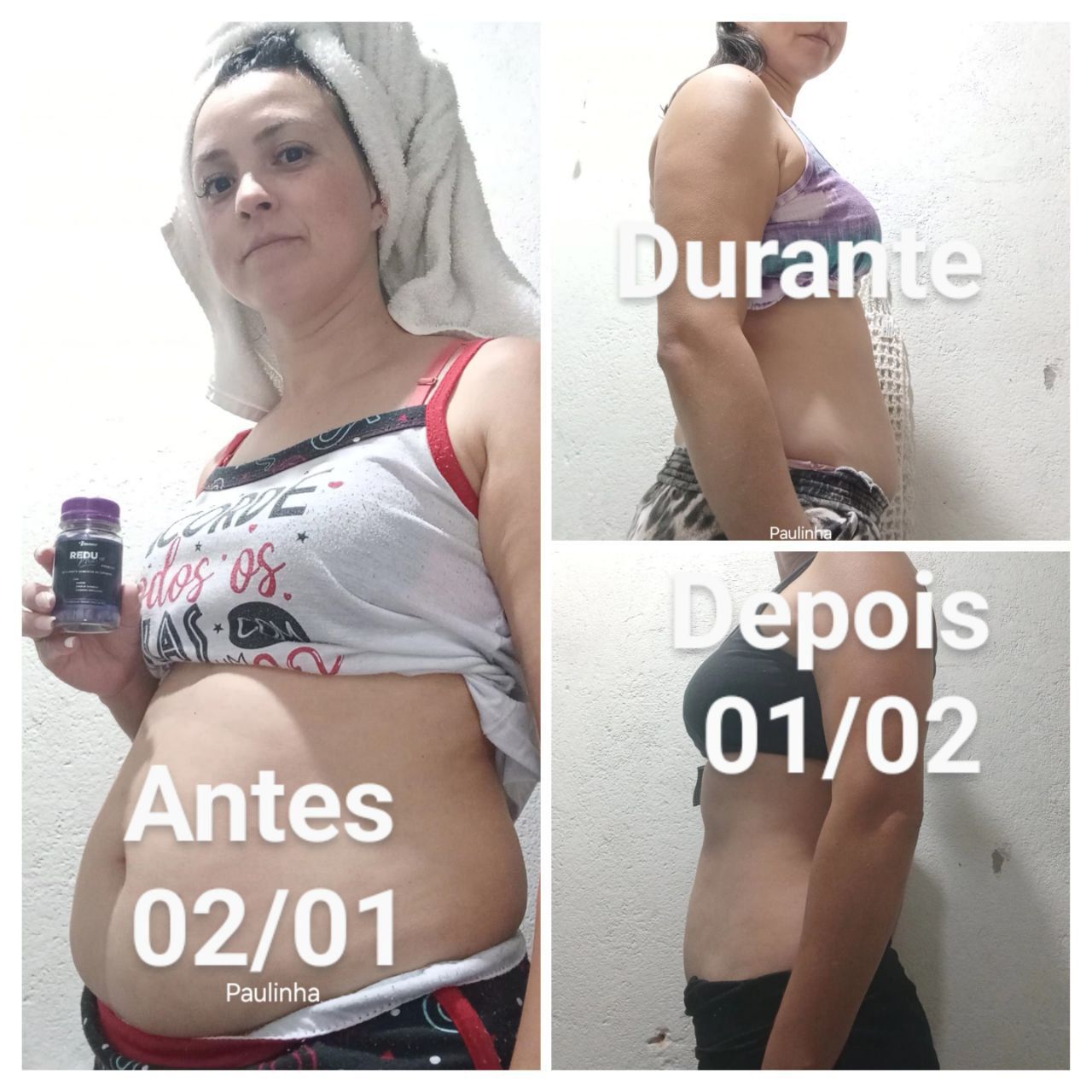 Resultado obtido por outra pessoa usando o Reduphine Premium